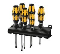 Wera 932 S/6 Jeu de tournevis Kraftform Wera: le tournevis-burin + Rack, 6 pièces Quantité:1