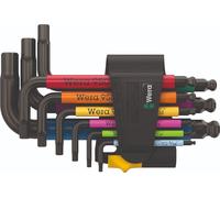 Wera 950/9 Hex-plus Multicolor 3 L-CLÉ Set SAE 9 Pièces 05022641001