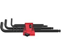 Wera 950 PKL/9 BM N 6 pans intérieurs Jeu de clés mâles coudées 1.5 mm, 2 mm, 2.5 mm, 3 mm, 4 mm, 5 mm, 6 mm, 8 mm, 10 mm 9 pièces