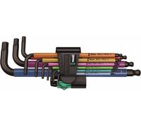 Wera 950 Spkl / 9 Sm N Multicolour L-key Set Métrique 05022089001