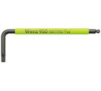 Wera 950 SPKS Multicolour Clé mâle coudée 3/32 pouces 1 pièce