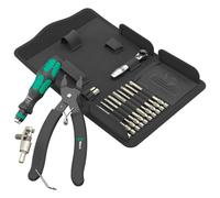Wera - 9532 Jeu d'atelier avec dérive-chaîne - Outil vélo - black / green