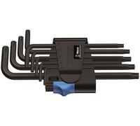 Wera 967 L/9 TORX® HF TORX® intérieur Jeu de clés mâles coudées 9 pièces