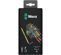 Wera 967 SPKL/9 TORX BO Multicolour 05073599001 Jeu de clés mâles coudées Blackl