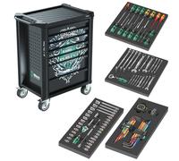 Wera 9700 Servante d'atelier Tool Rebel 1, 91 pièces - 05150130001