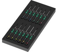 Wera 9716 Coffret Tournevis Précision Micro 2 13 Pièces Insertion Mousse