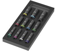 Wera 9725 Jeu de clés à douille 1/2 11 pièces 05150115001