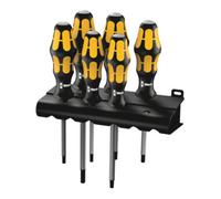 Wera 977/6 TX Jeu de tournevis Kraftform Wera: le tournevis-burin + Rack, 6 pièces Quantité:1