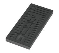 Wera 05137320001 Zyklop Insert en mousse 1 pièce (L x l x H) 172 x 392 x 30 mm