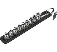 Wera A 1 Zyklop - Clé à cliquet - 10 pièces - 1/4" - en étui ceinture