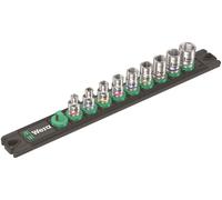 Wera A 1 Zyklop Magnetic Socket Rail Set 0.6cm Drive 9 Pièces SAE 05005420001