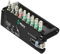 Wera Assortiment d'embouts en acier inoxyd. BC 10 Stainless 1 10 pces PH/PZD/T/porte- Quantité:1