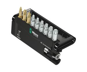 Wera Assortiment de bits Wera 8155/67-9 Bit-Check, 1 support universel avec 9 bits Quantité:1