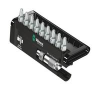 Wera – Jeu d'embouts Bit-Check 10 Drywall 1 – Phillips pour cloisons sèches, 10 pièces, Noir