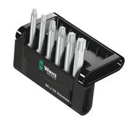 Wera 867/4 Z Mini-Check TX, 50 mm 05056472001 Jeu d'embouts 6 pièces TORX® intérieur