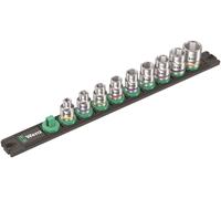 Wera B Zyklop Magnetic Rail Socket Set 1cm Drive 9 Pièces SAE 05005450001
