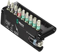 Wera BC 10/9 05071110001 Bit-Check Jeu d'embouts/Porte-embouts acier inoxydable 10 pièces