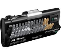 Wera BC BR 30 8001 A SB 05073640001 Jeu dembouts 31 pièces vis à fente, cruciforme Phillips, vis Pozidriv, 6 pans intérieurs, TORX® intérieur, Tamper Resistant