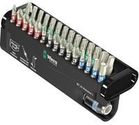 Wera BC Stainless/30 Bit-Check 05071109001 Jeu d'embouts 30 pièces cruciforme Phillips, vis Pozidriv, TORX® intérieur, 6 pan