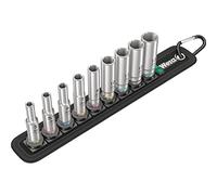 Wera Belt A Deep 1 Jeu de Douilles 1/4", 9 Pièces Couleur