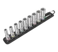 Set de 9 douilles longues Zyklop 3/8" WERA Belt B Deep 1