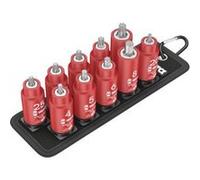 Wera Belt B VDE 1 Zyklop 05004930001 Jeu de douilles-embouts 10 pièces 3/8 G