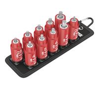 Wera Jeu de douilles-embouts Belt B VDE 1 Zyklop 3/8 10 pièces 05004930001