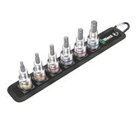 Wera Belt C 2 Jeu de douille-embouts Zyklop 1/2"" pour vis six pans creux avec fonction de retenue - 05003996001