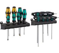 Wera Bicycle Big-Pack 1 Jeu de tournevis 14 pièces hexagonal, TORX, vis à fente, cruciforme Phillips