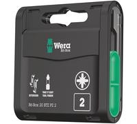 Wera Bit-Box 20 BTZ PZ, PZ 2 x 25 mm, 20 pièces