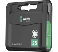 Wera Grand paquet d'embouts 1/4 po. T 25 longueur 25 mm selon DIN ISO 1173-C 6,3