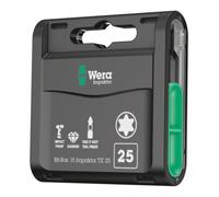 Wera Bit-Box Bit-Box 15 Impaktor 15pcs. Impaktor DC TX 25 L. 25 mm C-6,3 dans une boî Quantité:1