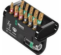 Wera Bit-Check 12 Diamond 1 05057421001 Jeu d'embouts 12 pièces vis Pozidriv, cruciforme Phillips, Profil en T intérieur BiTorsion