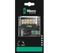 Wera Bit-Check 12 Wood 1 SB 05136390001 Jeu dembouts 1/4 (6.3 mm) avec porte-embout