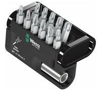 Wera Bit-Check 12 Wood 2 05057422001 Jeu d'embouts 12 pièces vis Pozidriv,