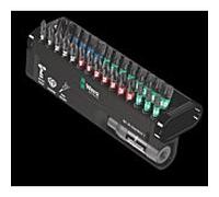 Wera BC Impaktor/30 Bit-Check 05057690001 Jeu d'embouts 30 pièces cruciforme Phillips, vis Pozidriv, TORX® intérieur, 6 pan