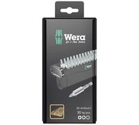 Wera Bit-Check 30 Wood 2 SB 05057438001 Jeu d'embouts 30 pièces cruciforme Phillips, vis Pozidriv, TORX