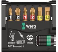 Wera Bit-Check 7 Diamond 1 05073419001 Jeu dembouts 7 pièces