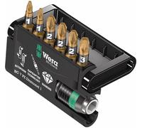 Wera Bit-Check 7 PZ Diamond 1 05057412001 Jeu dembouts 7 pièces vis Pozidriv BiTorsion