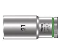 Wera Deep Douille longue à emmanchement 3/8"", 21 mm - 05004543001