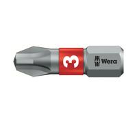Wera Embout 851/1 BTZ 1/4 po. PH 3 L. 25 mm BiTorsion, dur tenace WERA Quantité:10