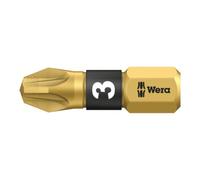 Wera Embout 855/1 BDC 1/4 po. PZD 3 L. 25 mm BiTorsion, diamanté WERA Quantité:10