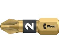 Wera Embout 855/1 BDC 1/4 po. PZD 3 longueur 25 mm BiTorsion, diamanté
