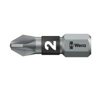 Wera Embout 855/1 BTZ 1/4 po. PZD 2 L. 25 mm BiTorsion, dur tenace WERA Quantité:10