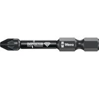 Wera Embout 855/4 IMP DC PZD3 longueur 50 mm 1/4 po. E6,3 Impacteur, DC