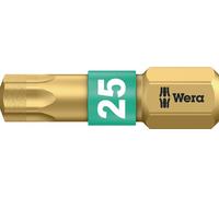Wera Embout 867/1 BDC 1/4 po. T 40 longueur 25 mm BiTorsion, diamanté