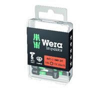 Wera Embout 867/1 IMP DC T30 L.25mm 1/4 pouce C6,3 Impaktor,DC Boîte avec 10 embouts WERA Quantité:1