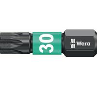 Wera Embout 867/1 IMP DC T30 longueur 25 mm 1/4 po. C6,3 Impacteur, DC