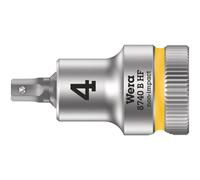 WERA Embout de tournevis 3/8' à six pans creux avec fonction de retenue 6x35mm, Longueur:35,0 mm, Longueur totale:nv, Largeur de clé:4 mm, Entraînement:nv