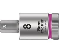 WERA Embout de tournevis 3/8' à six pans creux avec fonction de retenue 6x35mm, Longueur:38,5 mm, Longueur totale:nv, Largeur de clé:8 mm, Entraînement:nv